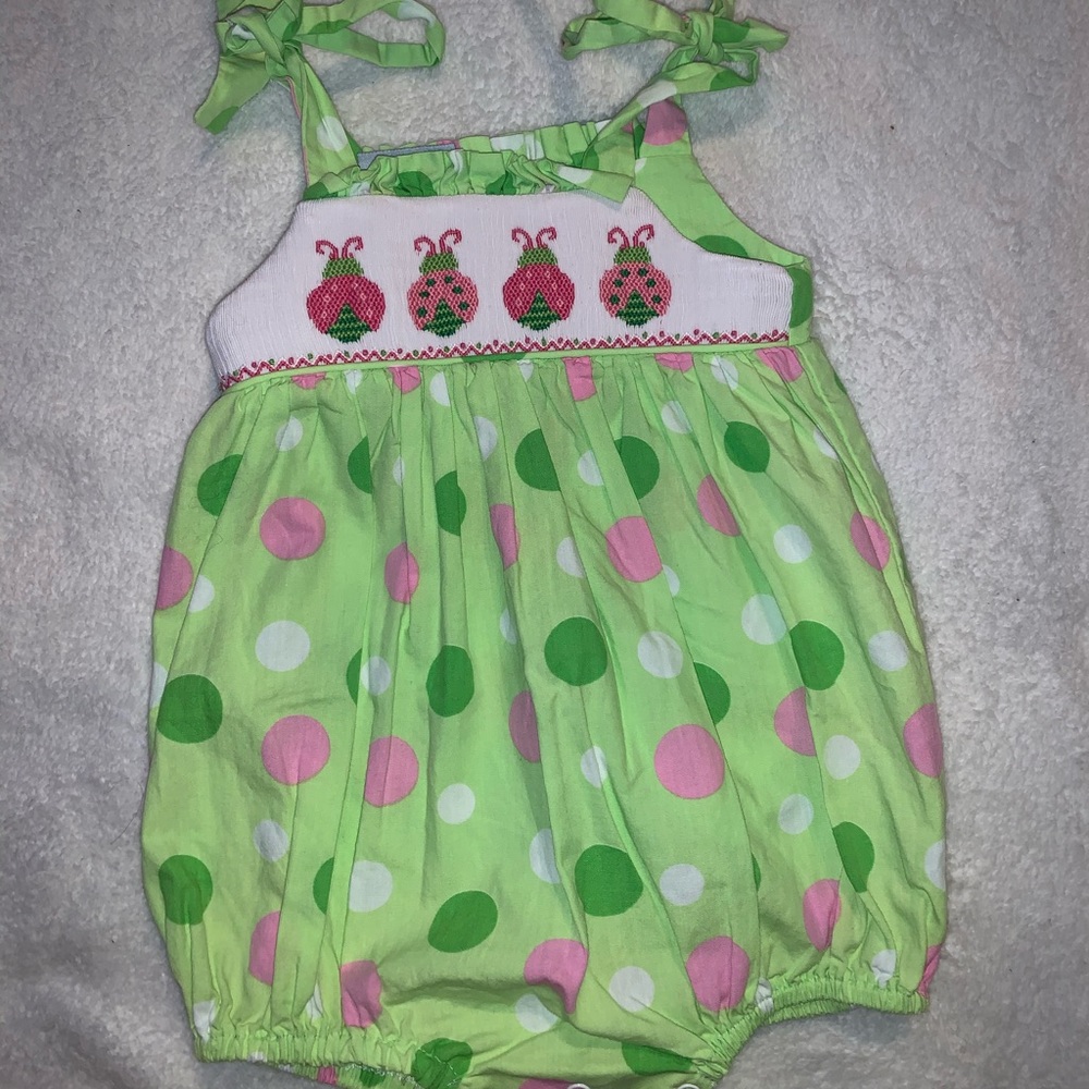 Ladybug romper